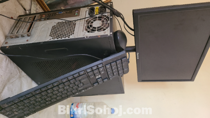 PC and monitor full setup